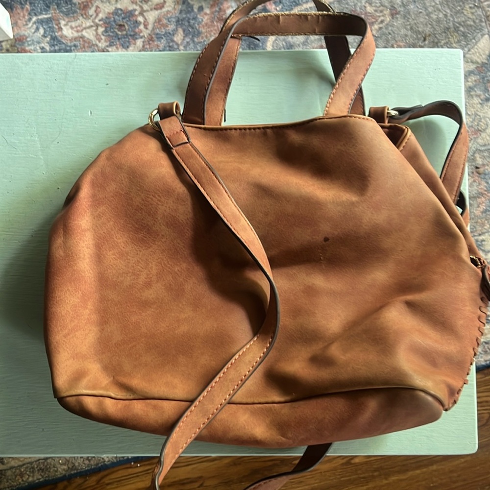 Rusty red free people purse